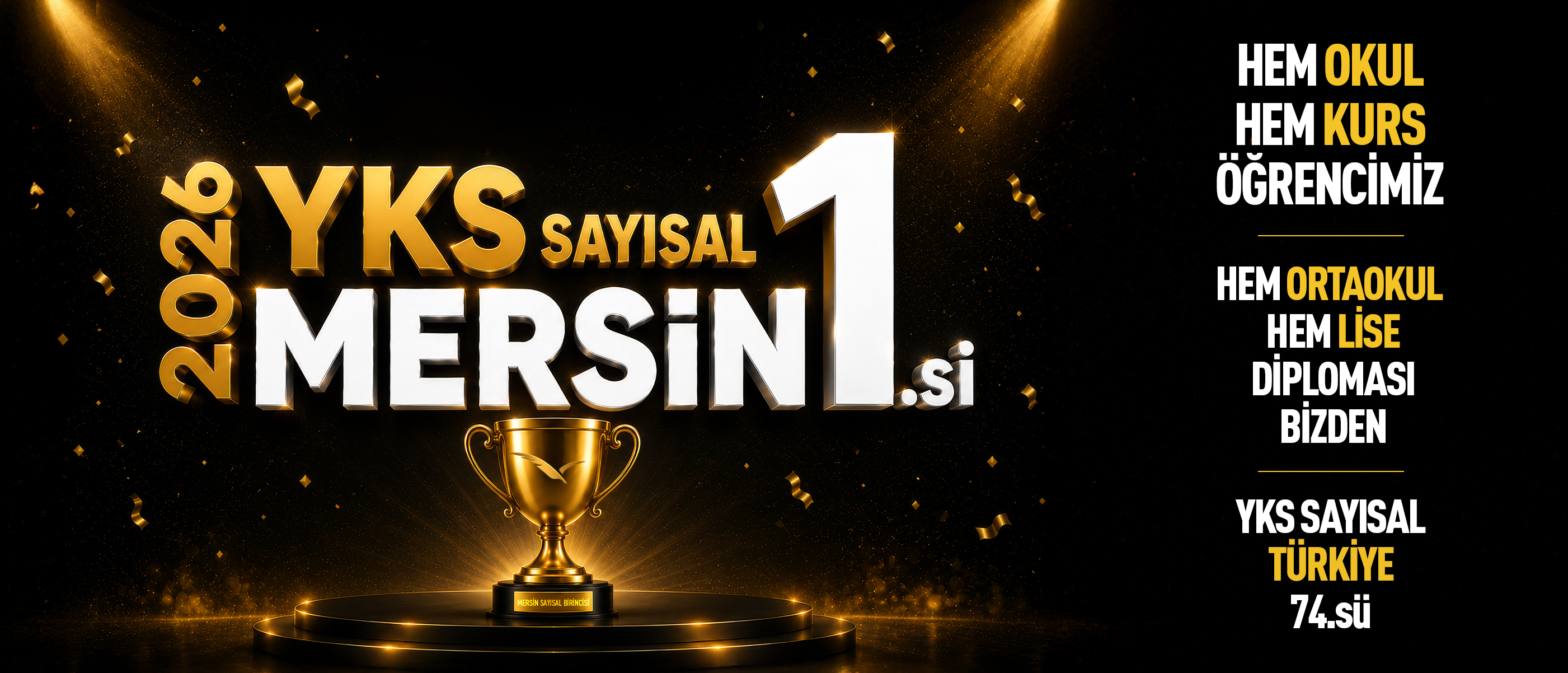 YKS BİRİNCİSİ